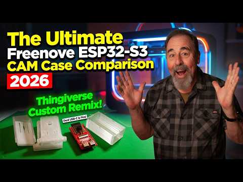 The Ultimate Freenove ESP32-S3 CAM Case Comparison (2026)