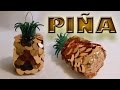 Cómo hacer una PIÑA lentejuelas TUTORIAL Inerya viris