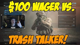 CoD Modern Warfare - $100 Wager Against Trash Talker!! screenshot 5