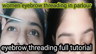 The ultimate guide to eyebrow threading techniques: and tips // #eyebrowthreading