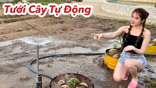 Sáng Tạo Vòi Nước Tưới Cây Tự Động Siêu Mạnh,Cách Làm Vòi Nước Tưới Cây Diện Rông Siêu Nhanh Rẻ Tiền