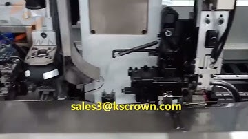 Automatic wire cutting stripping twisting crimping loading housing machine