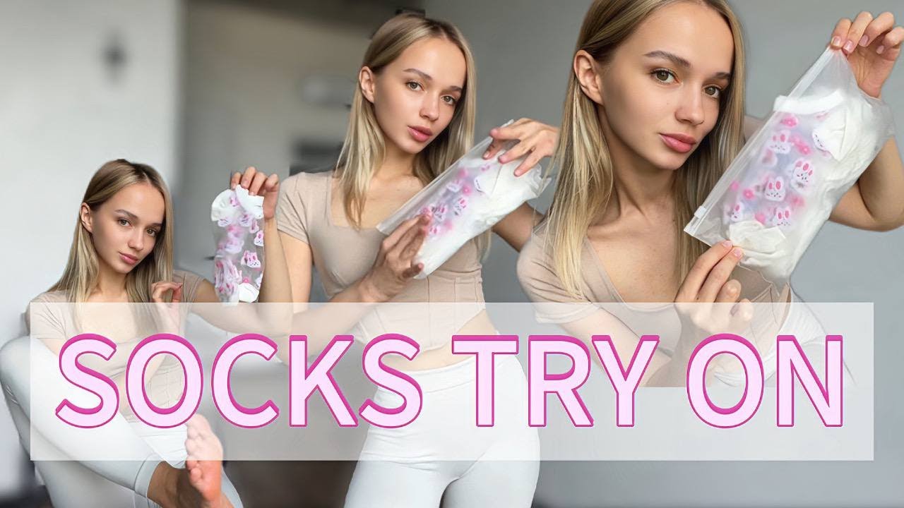 [4K USA] SOCKS TRY ON HAUL | SHEIN REVIEW 2025