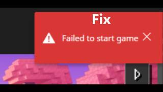 Fix Minecraft Error Failed To Start Game On PC @AaronTechSol