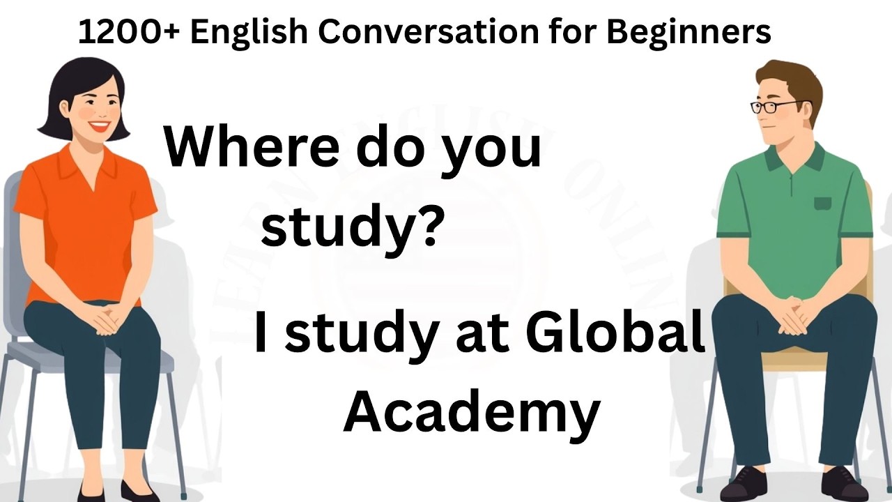 1200+ English Conversation for Beginners | English Speaking Practice ...