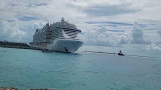 The Lighhouse Bar on MSC OCEAN CAY IN THE Bahamas 🇧🇸 