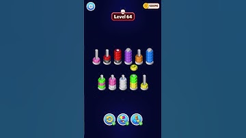 Nut Sort 3D: Color Match | Level 64