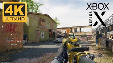 Call of Duty: Black Ops 6 Multiplayer Season 3 (Firing Range) | Xbox Series X Gameplay (4K 60FPS)