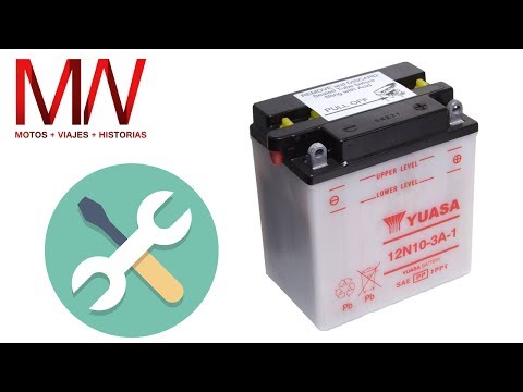 Cómo reparar bateria de moto? metodo casero [tutorial] 
