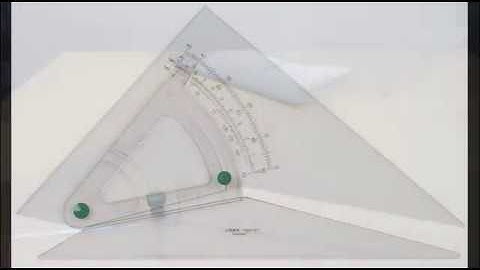 Linex 1120/10B Professional Adjustable Set Square, SAN