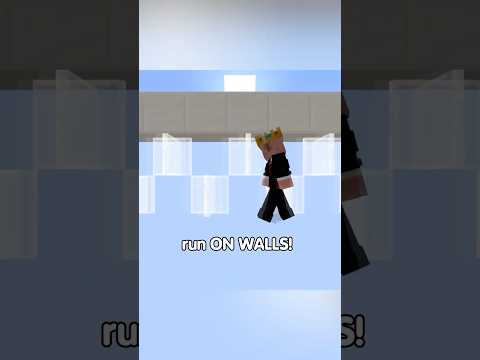 You Can RUN ON WALLS in Minecraft! (@MilesIsReal )