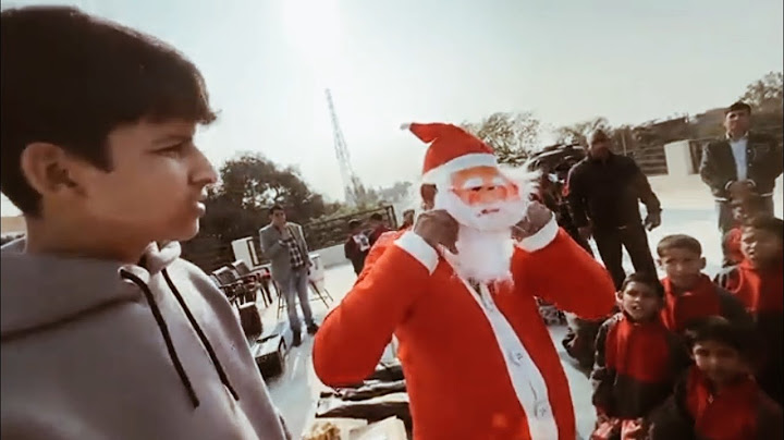Chacha ji ko Santa bana diya 😍😂