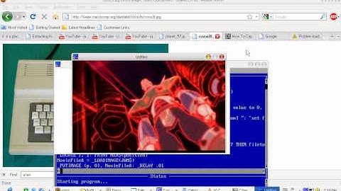 james mpeg4 demo QB64 with original soundtrack audio quickbasic