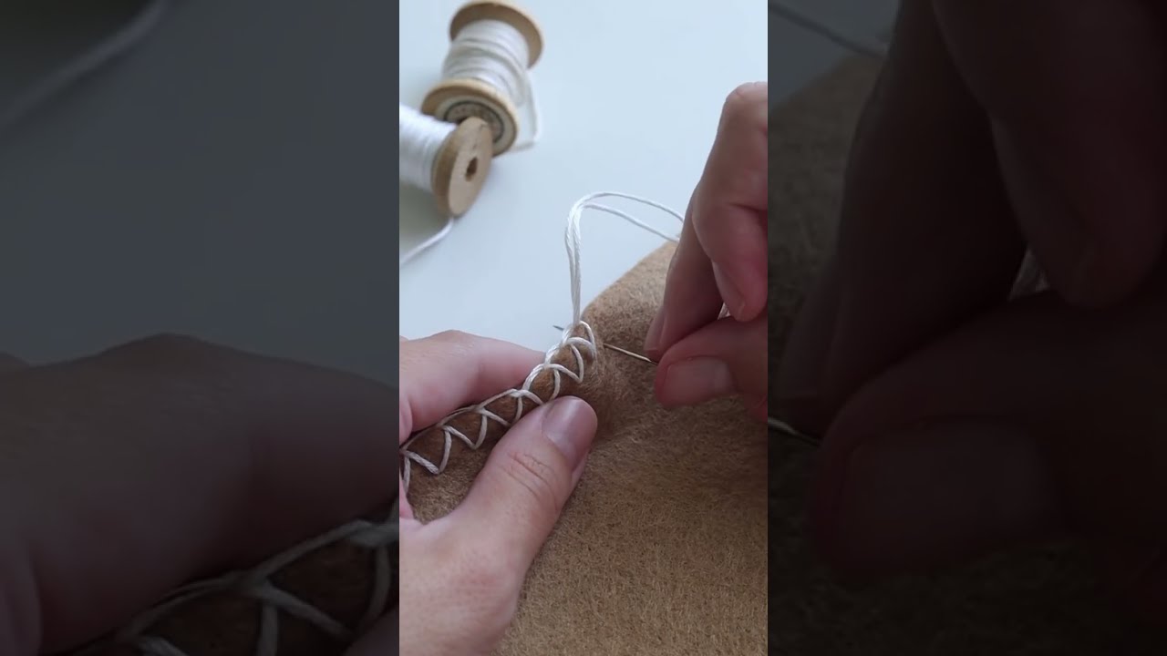 Overlock Stitch By Hand