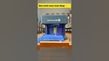 Khoảnh khắc laser hoạt động thật mãn nhãn 👀✨ #maylaser