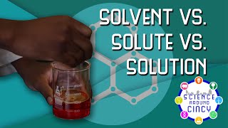 Science Around Cincy: Solvent vs. Solute vs. Solution