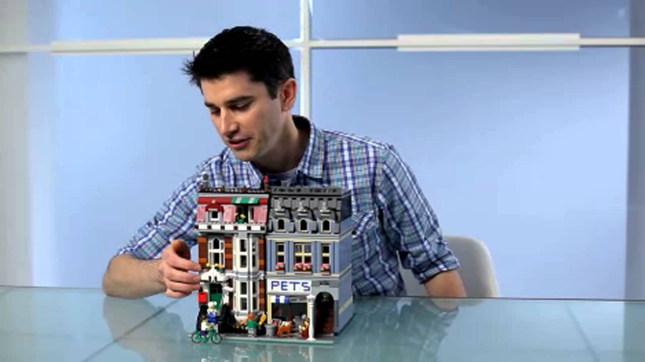 Udholdenhed forene Kronisk Pet Shop - LEGO Creator - Designer Video 10218 - YouTube