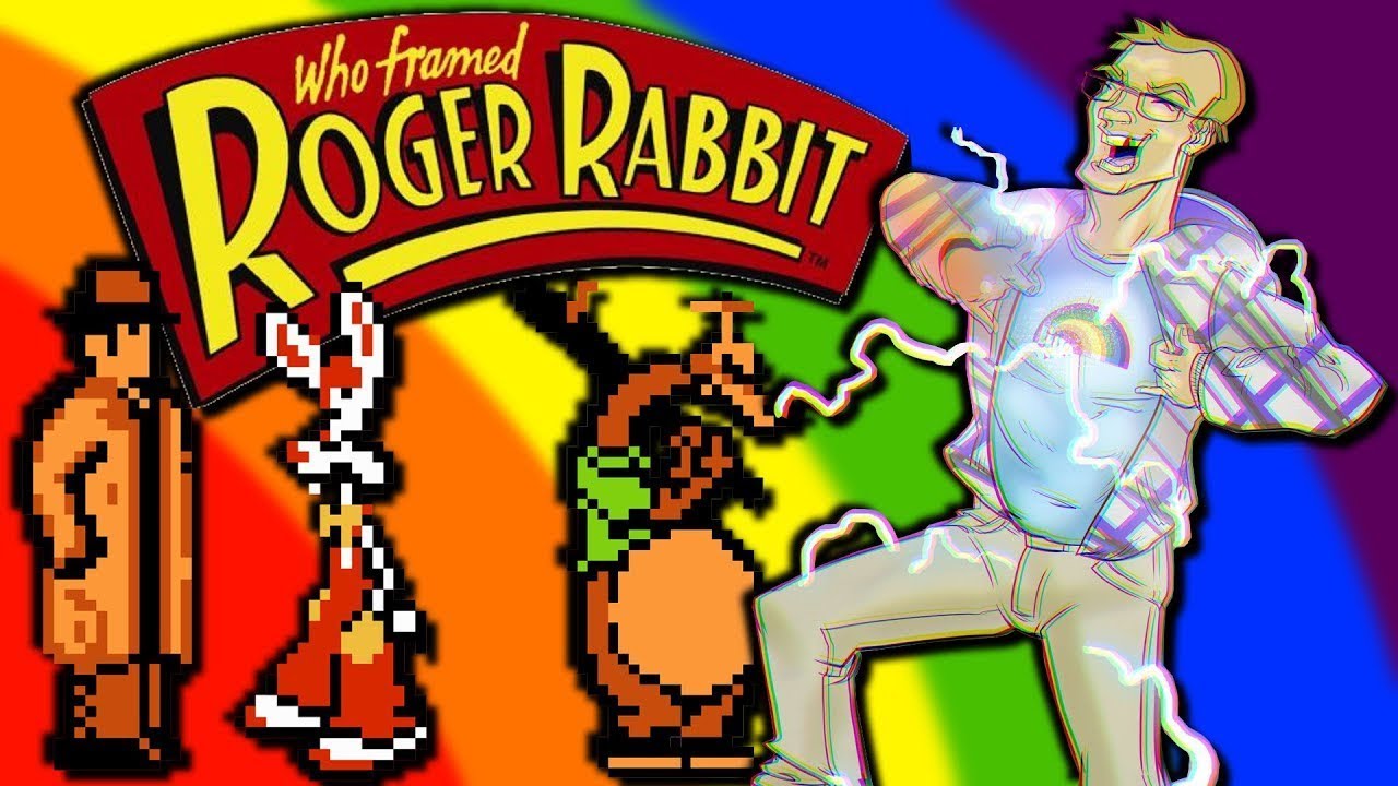 Who Framed Roger Rabbit? (NES/Nintendo) - THE LJN DEFENDER! (Cygnus ...