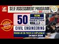 SOM Paper Solution & Answer Key 24 May 2026 Subject Wise Offline & Live Test Series ZONETECH