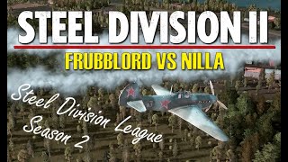 Frubblord vs Nilla! Steel Division 2 League, Season 2 Playoffs, Round 1 - Game 1 (Ilomantsi, 1v1) screenshot 5