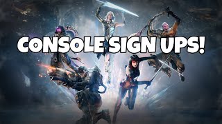 PREDECESSOR - CONSOLE BETA SIGN UPS & MORE!