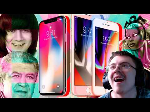 iPhone X и его младший брат iPhone 8 | Реакция
