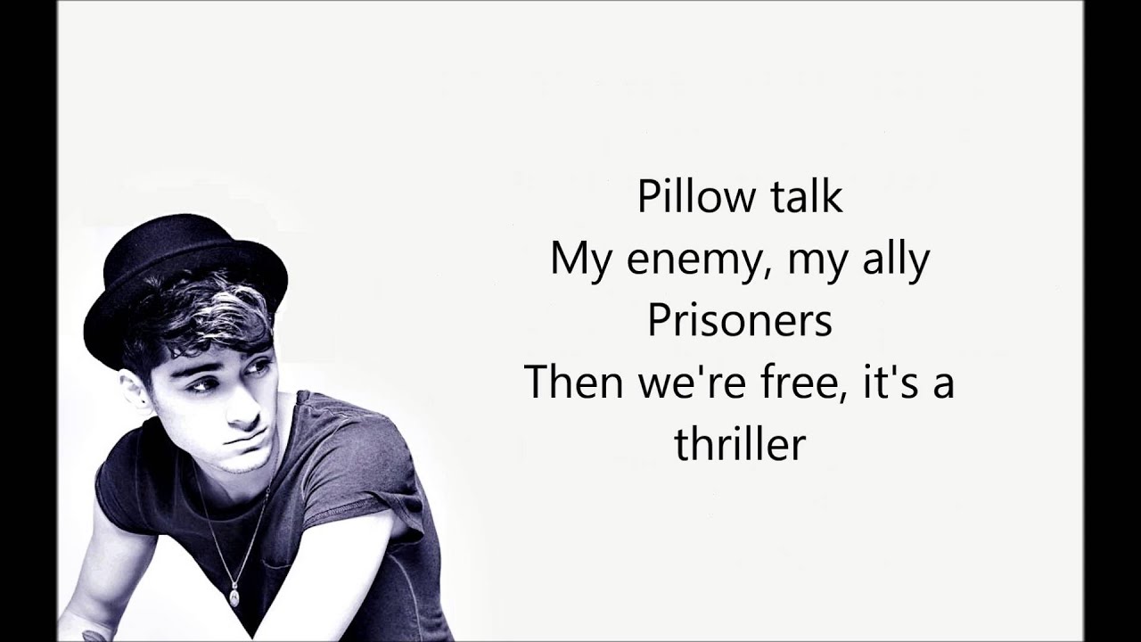 zayn malik pillowtalk lyrics YouTube