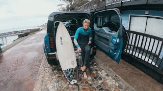 Surfing Victoria Bay in South Africa | Vlog 4: New Land Rover Defender