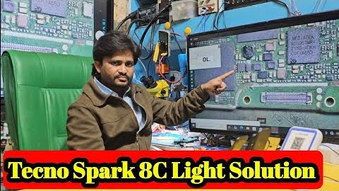 Tecno spark 8c light solution | mobile repairing course @PrashantPrabhakarRppPromotion