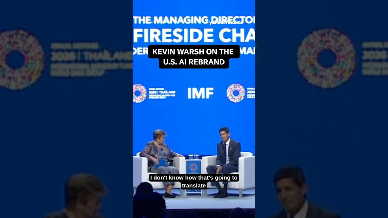 Federal Reserve Chairman Kevin Warsh is joining the 'SI' bandwagon, referring to AI as SI. thumbnail