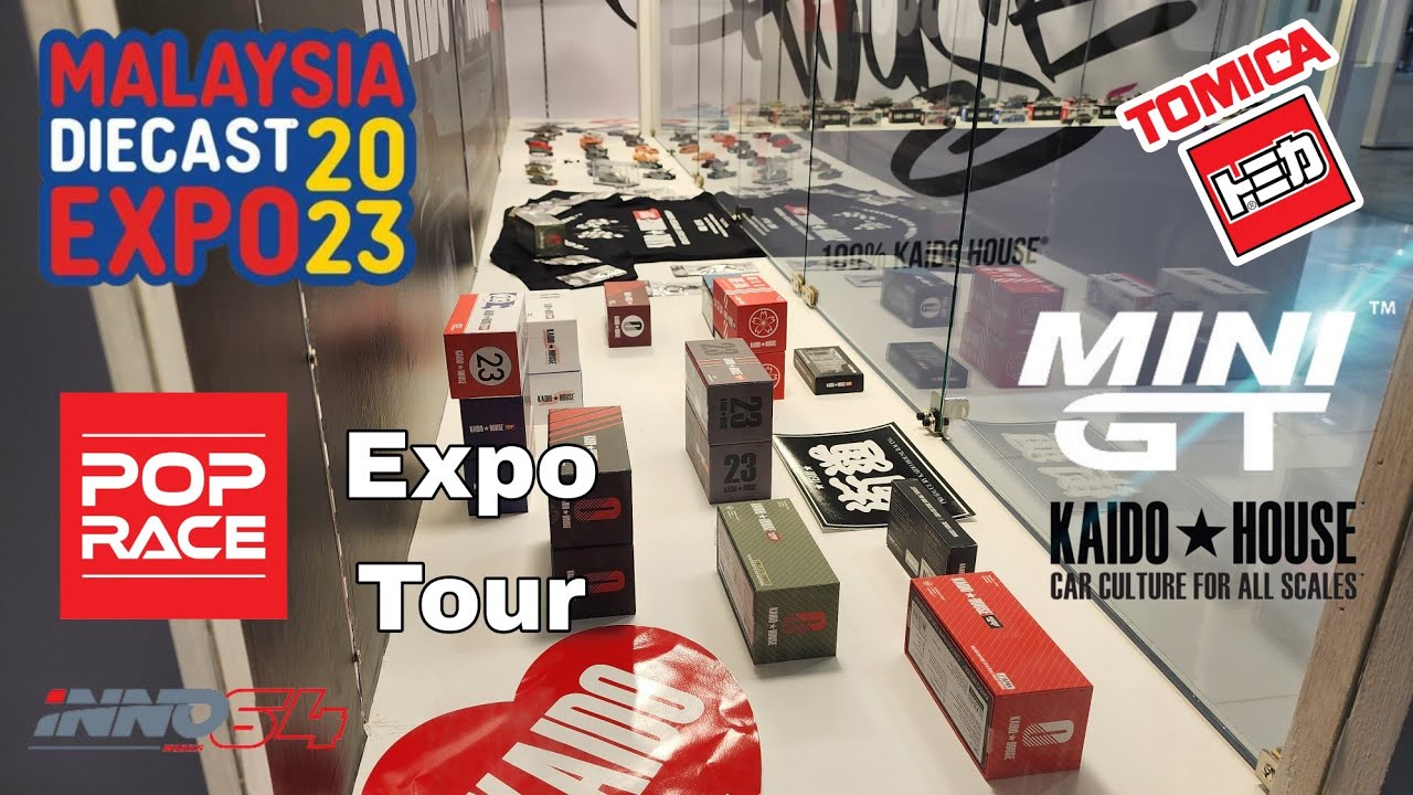 Malaysia Diecast Expo MDX 2023 feat. Mini GT, Kaido House, Inno64, Era