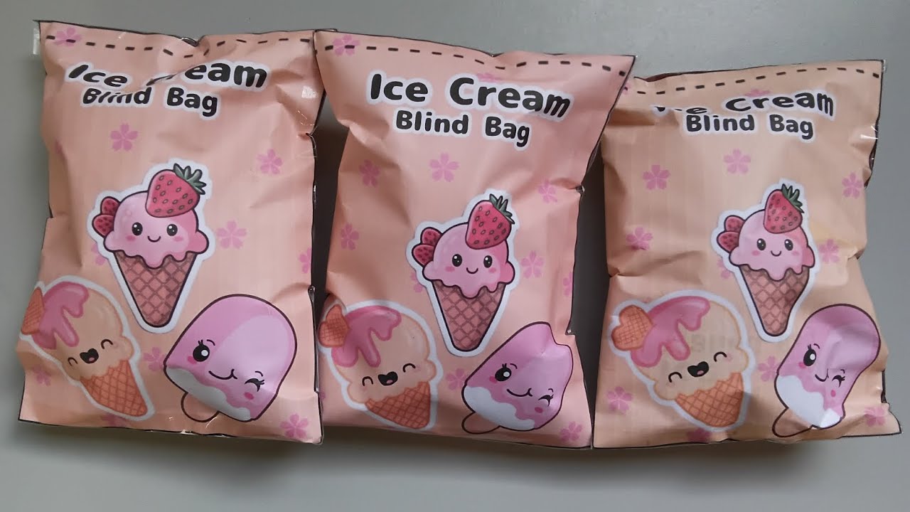 Ice Cream Blind Bag | Paper Craft | Blind Bag | ถุงสุ่มไอศกรีม | LINDA