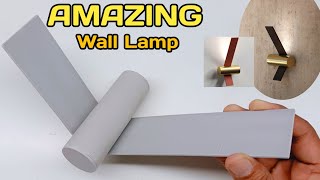 How To Make A Wall Lamp At Home Wall Sconce Led Light New Staircase Wall Decorative Ideas