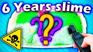 I opened this slime After 6 Years! and I couldn&#39;t believe it was in this conditions! *Toxic Slime*