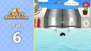 Crazy Brain Puzzle Level 6 Damsel in The Deep