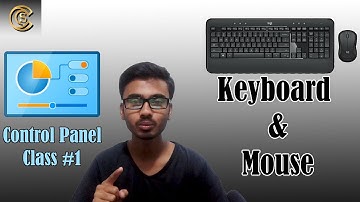 Control Panel Class #1 Keyboard & Mouse settings [Urdu/Hindi]