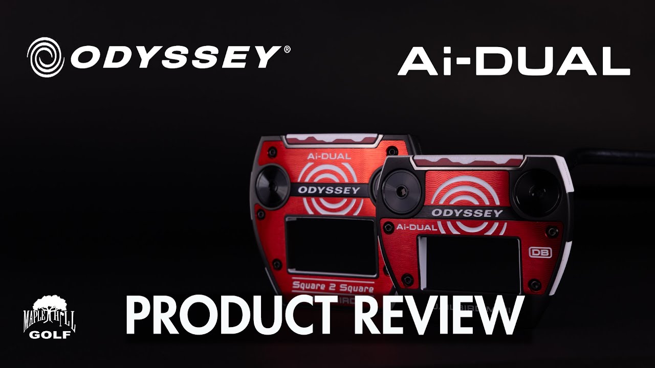 Odyssey AI-Dual Square 2 Square Max 1/2 Ball Putter - Maple Hill Golf