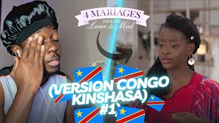 SEMAINE #2 | 4  Mariages Pour Une Lune De Miel | SEMAINE #2 CONGO-KINSHASA # #4MP1LAfr | REACTION