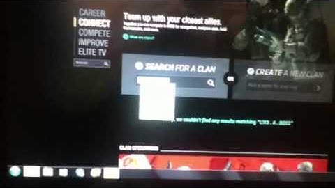 How to make a clan on mw3 via call of duty elite