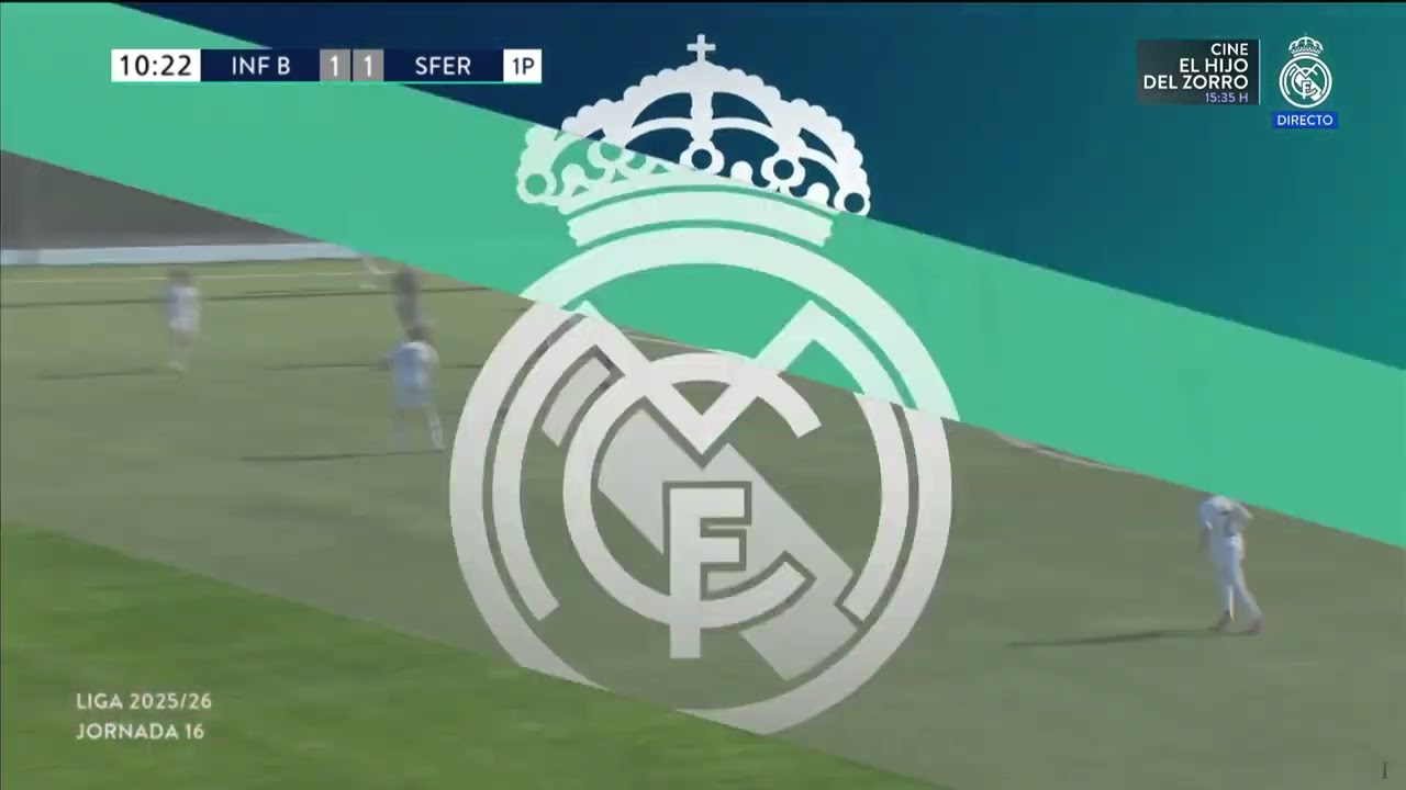 Real Madrid Infantil B - San Fernando (J16 - División de Honor Infantil) - RMTV