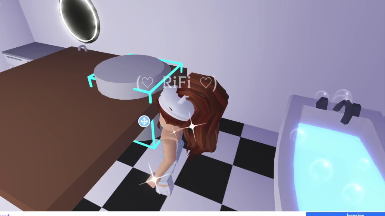 Aesthetic Adopt Me Bathroom (Budget 500) Adopt me YouTube