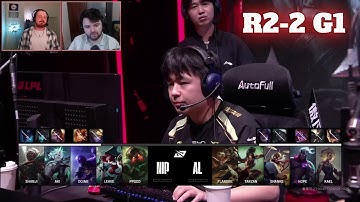 NIP vs AL - Game 1 | Round 2 S15 LPL Winter Playoffs 2025 | Ninjas in Pyjamas vs Anyone