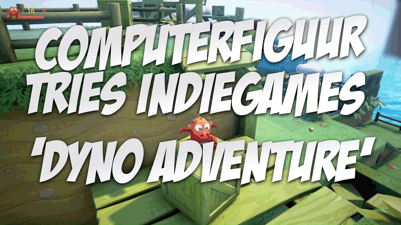 ComputerFiguur tries Games #1 - 'Dyno adventure'