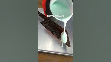 Amazing restoration of old rusty chop-knife👍