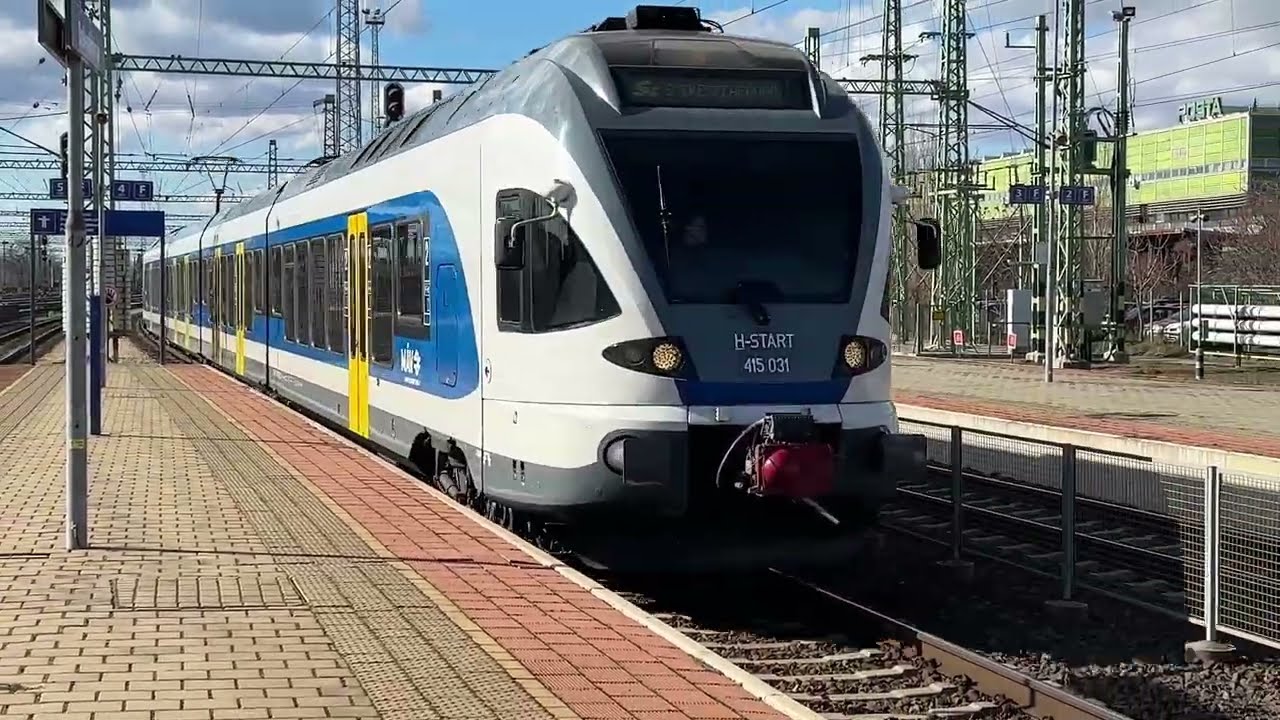 Végre mozdonyos vonatok sora! Székesfehérváron jártam!