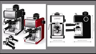Livivo 800W Espresso Coffee Machine Maker Latte Cappuccino Barista Dolce Gusto Electric