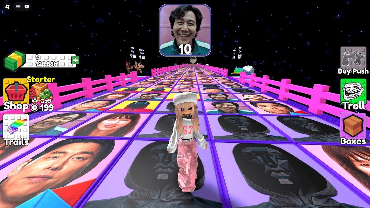 ROBLOX ULTIMATE BRAINROT COLOR BRIDGE CHALLENGE DAY 37 #shorts