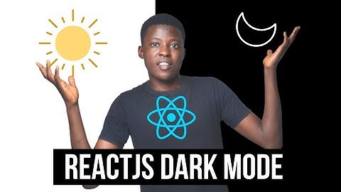 🛑 REACT Dark Mode Tutorial - Code With Me