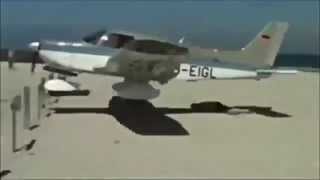 Unbelievable !!! Extreme Low Plane almost hits sunbather !!