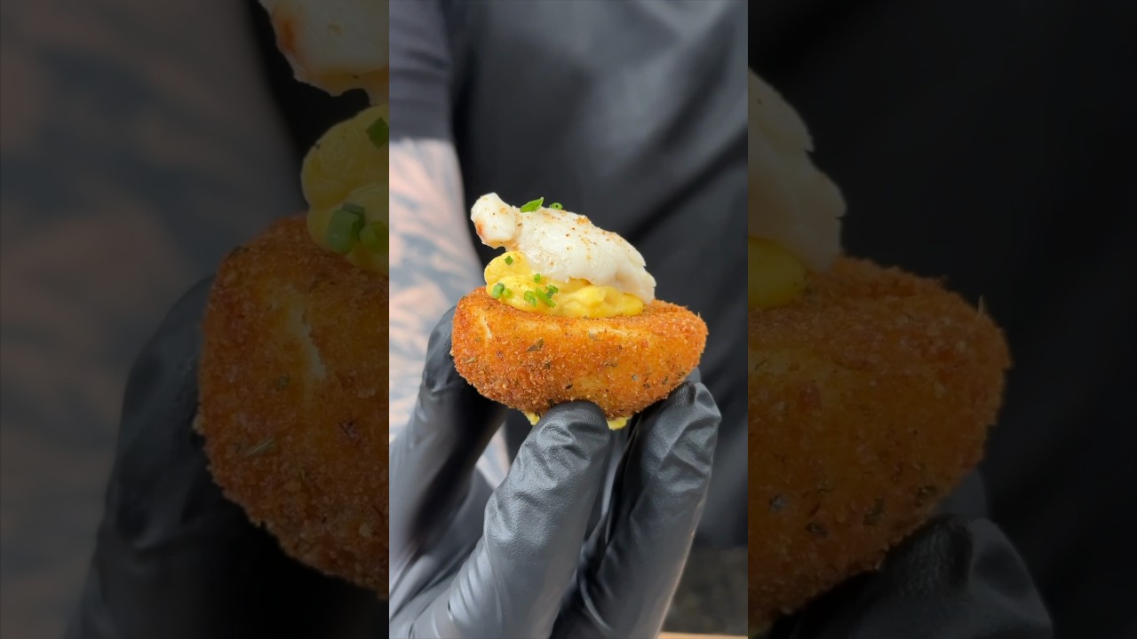 Deep Fried Deviled Eggs